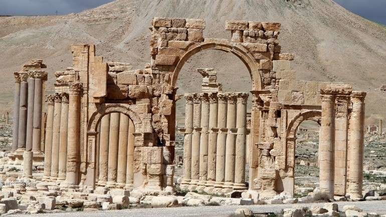 Arco del triunfo de Palmira.