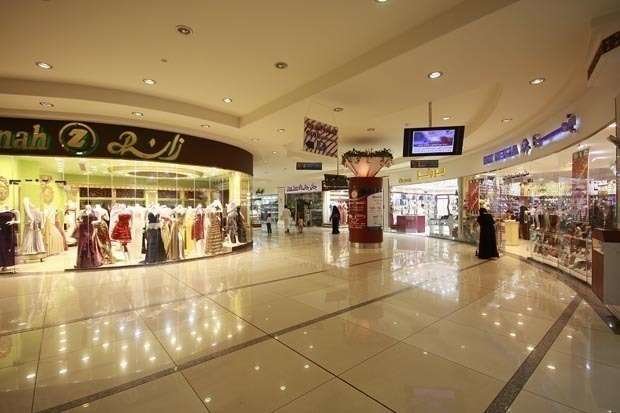 Un centro comercial de la ciudad saudí de Taif.