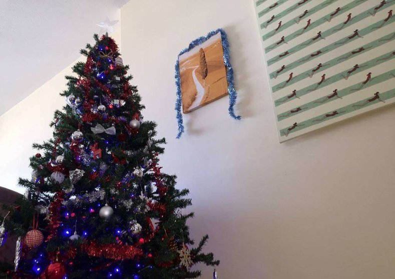Foto del árbol de Navidad de EL CORREO DEL GOLFO. (E.C.)