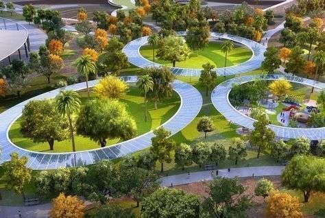Una maqueta del nuevo parque en Dubailand.