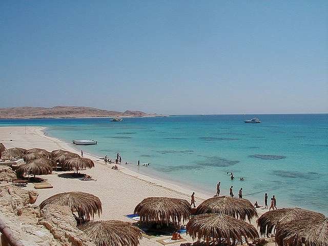 Playa en Hurghada, Egipto. (Sowr, Flickr)