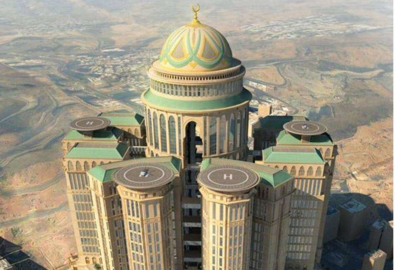 Imagen del hotel más grande del mundo.