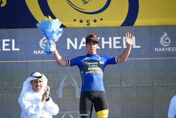 El holandés Dylan Groenewegen ha logrado la victoria en la primera etapa del Tour de Dubai. (Dubai Tour)