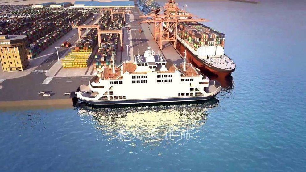 Una imagen de la Terminal Doraleh en el puerto de Yibuti.