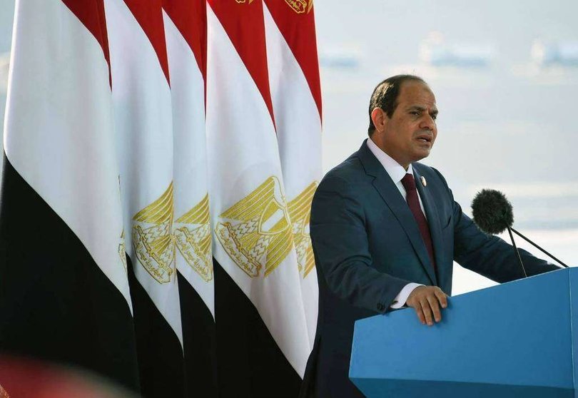 El presidente Al Sisi ofrece sus condolencias a los familiares de las víctimas. 