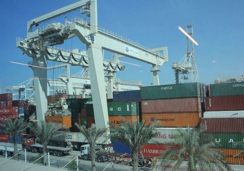 El puerto de Jebel Ali en Dubai. (EL CORREO)