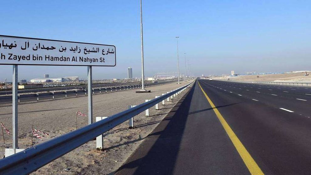 Carreteras en Emiratos Árabes Unidos. 