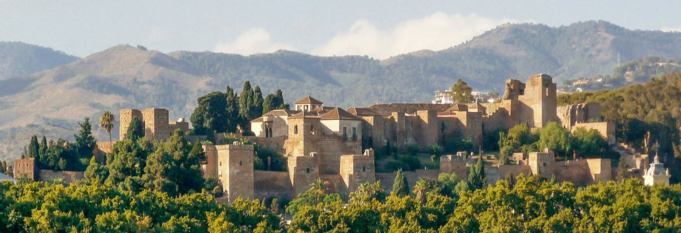 Alcazaba de Málaga, en una imagen actual