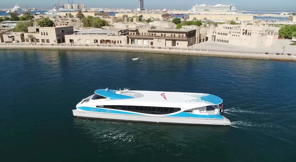 Una imagen del ferry Dubai Sharjah. (Dubai Media Office)