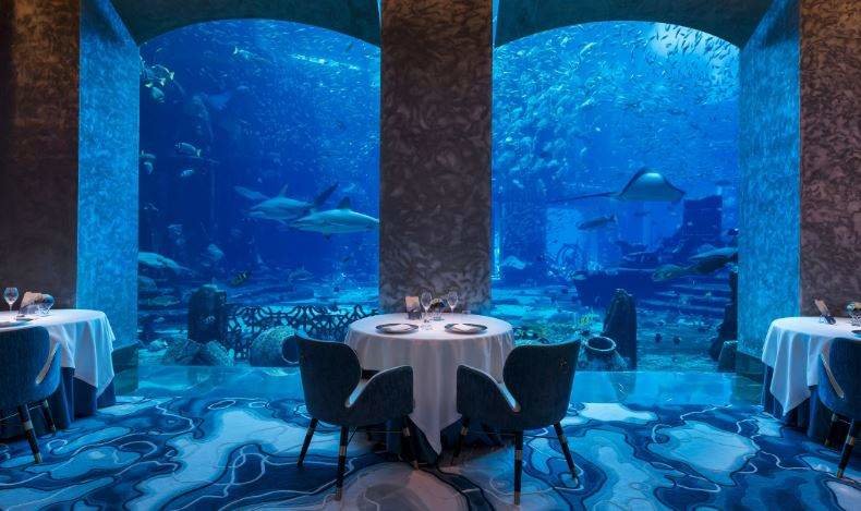 Una imagen del restaurante Assiano en el hotel Atlantis. (Fuente externa)