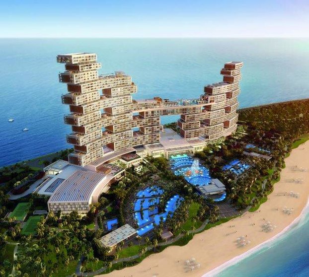 La construcción del edificio ha superado los 1.400 millones de dólares. (Atlantis The Royal Dubai)