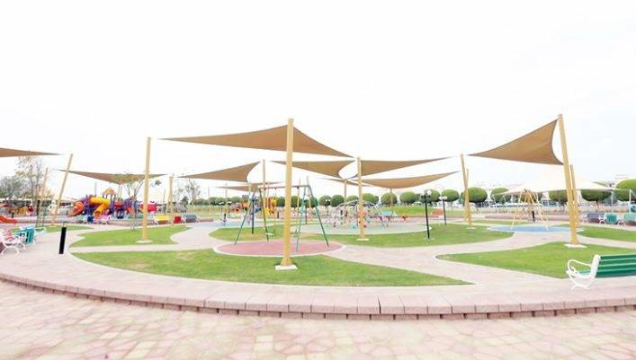 Un parque en el emirato de Abu Dhabi. (Fuente externa)