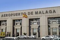 Acceso principal del Aeropuerto de M&aacute;laga en Espa&ntilde;a. (Fuente externa)