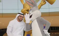 Bugs Bunny fue el gran protagonista de la presentación del parque temática de Warner Bros en Yas Island. (EL CORREO)