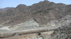 La zona monta&ntilde;osa del emirato de Fujairah.