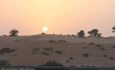 Atardecer en verano en Emiratos &Aacute;rabes Unidos. (EL CORREO)