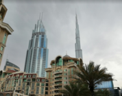 Día lluvioso en el centro de Dubai. (EL CORREO)