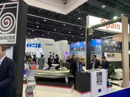 Stand de Tubacex en la feria Adipec en Abu Dhabi. (Twitter)