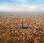 Un pozo de Adnoc en el desierto de Abu Dhabi. (WAM)