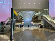 Interior del Aeropuerto Internacional Zayed en Abu Dhabi. (EL CORREO)