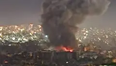 Ataque sobre Israel. (X)