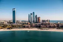 Perspectiva de Abu Dhabi, capital de Emiratos &Aacute;rabes Unidos. (WAM)