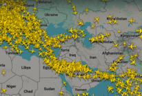 El sitio web de seguimiento de vuelos FlightRadar24. (X: @flightradar24)