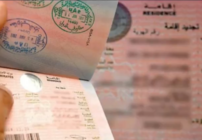 Un visado de EAU en un pasaporte. (X)