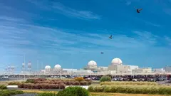 Central nuclear de Barakah en el emirato de Abu Dhabi. (WAM)