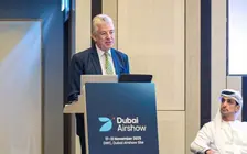 Paul Griffiths durante su intervenci&oacute;n en Dubai Airshow 2025. (X)