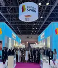 Perspectiva del pabellón de España en la feria Beautyworld Middle East. (Cedida)