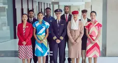 Profesionales de Emirates Group. (WAM)
