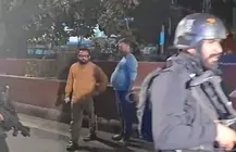 Personal de seguridad en el lugar del incidente. (X)