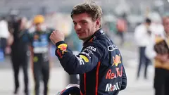 Max Verstappen en Abu Dhabi. (X)