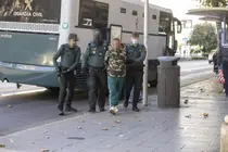 Uno de los detenidos por el altercado en el avión de Air Arabia. (Diario de Mallorca)