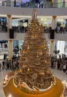 El árbol de Navidad de Dior en Dubai Mall. (Instagram)