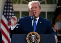 Donald Trump en una imagen de X.