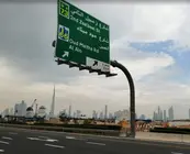 Se&ntilde;alizaci&oacute;n de carretera de Al Ain en Dubai. (EL CORREO)