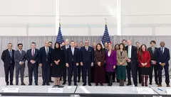 Participantes en Conferencia de Donantes para Sud&aacute;n. (WAM)