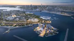 En primer t&eacute;rmino el proyecto Baccarat en la isal de Saadiyat. (Aldar)