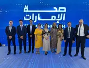 Delegaci&oacute;n de salud gallega en Emiratos. (Cedida)