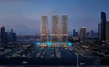 Las tres torres de W Residences en dubai Harbour. (WAM)