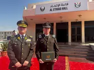 General Villarroel junto al teniente Aguilar. (Richard Ramos)