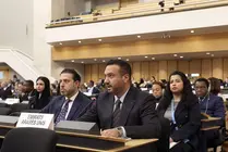 Jamal Al Musharakh, embajador de los EAU y representante permanente ante las Naciones Unidas. (WAM)