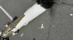 Se recomienda a los habitantes de Emiratos &Aacute;rabes Unidos que se mantengan alejados de los lugares donde hayan ca&iacute;do metralla. (X)