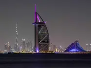 El hotel Burj Al Arab en Dubai. (WAM)