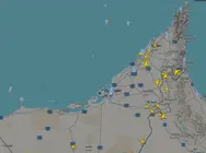 Captura de pantalla de la web de seguimiento de vuelo Fligthradar24 este jueves.