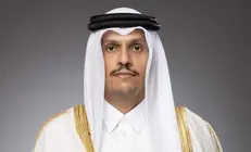 El ministro de Exteriores de Qatar. (X)