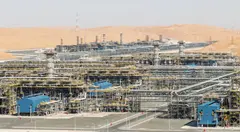 La planta de gas Shah en Abu Dhabi. (Adnoc)