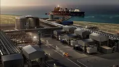 Instalaci&oacute;n de gas en Abu Dhabi. (WAM)